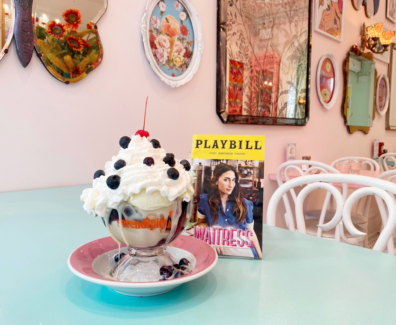 Serendipity promotion with Waitress the Musical